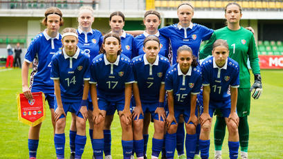 Fotbal feminin WU16. Moldova a cedat în meciul cu România