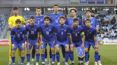 U21. Meci amical Moldova - Slovacia