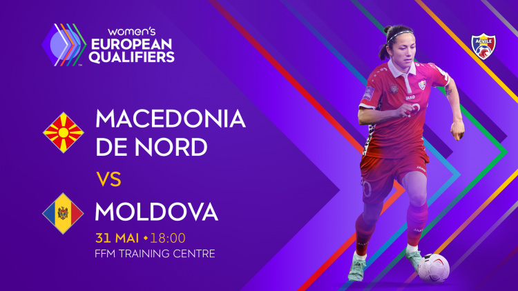 Fotbal feminin. Macedonia de Nord - Moldova. LIVE 18:00 la WE SPORT TV